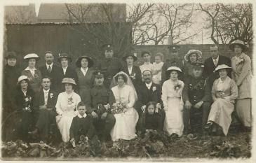 Wartime wedding